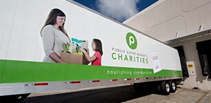 Publix Charities truck