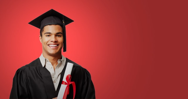 smiling graduate