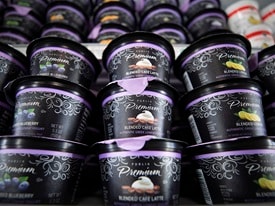 Publix yogurt display variety