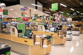 Registers and self-checkout signage 