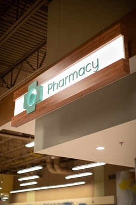 Publix Pharmacy interior sign