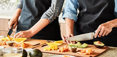 Hands-on cooking classes